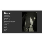 Elegant Chrysler Building Business Card Template