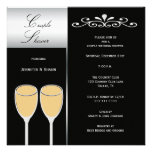 Elegant Couples Wedding Shower Invitations