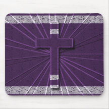 ELEGANT CROSS MOUSE PAD