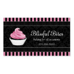 Elegant Cupcake Bakery Business Cards