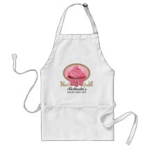 Elegant Cupcake Bakery Personalised Apron