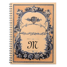 Elegant Customisable Monogramed Notebook