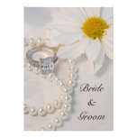 Elegant Daisy Wedding Invitation