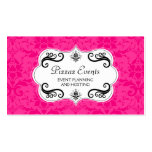 Elegant Damask and Swirls Business Cards