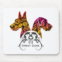 Elegant Danes Mouse Pads