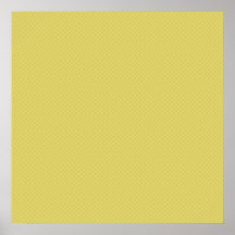 elegant dull yellow damask circles on yellow backg poster