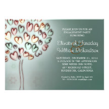 elegant engagement party invitations