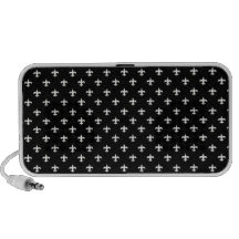 Elegant Fleur de lis iPhone Speaker