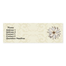 Elegant floral Business Card