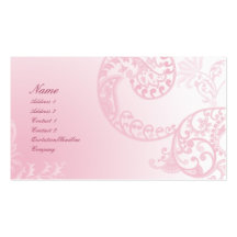 Elegant Floral Design Business Card