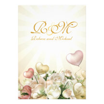 Elegant Floral Wedding Invites