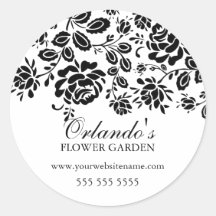Elegant Florals Stickers