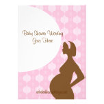 Elegant Girl Baby Shower Invitation