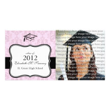 Elegant Graduation Photo Announcement Cards Personalized Photo Card