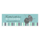 Elegant Handmade Crafts Handmade  Knittings Business Card Templates
