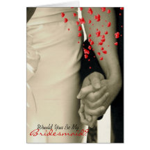 elegant hearts B&W vintage couple holding hands Card