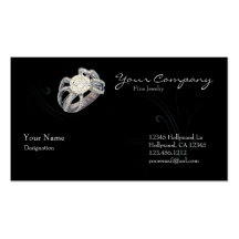 Elegant Jewellery Business Cards