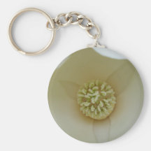 Elegant Magnolia Key Chain