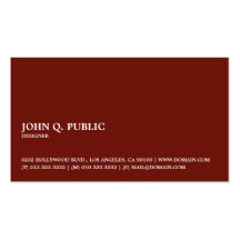 Elegant Monogram Pattern Business Card