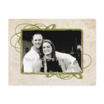 Elegant Photo Card Save The Date Postcard
