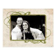 Elegant Photo Card Save The Date Postcard