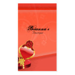 Elegant Red Business Cards