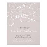 Elegant Save the Date Announcement