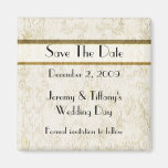 Elegant Save the Date Magnet