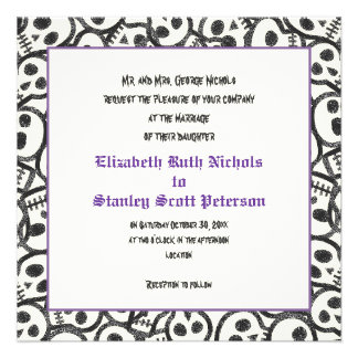 Elegant Halloween Wedding