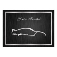 Elegant Skyline Invitation