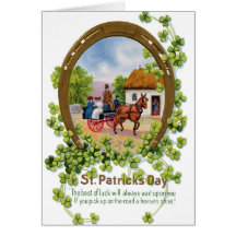 Elegant St Patrick's Day Greeting Card
