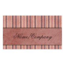 Elegant Stripes Business Cards