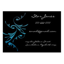Elegant Swirl Business Card -