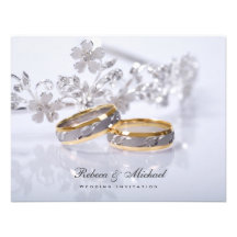 Elegant  Wedding Band Invitations