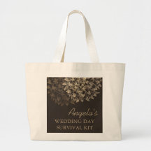 Elegant Wedding Day Survival Kit Bag