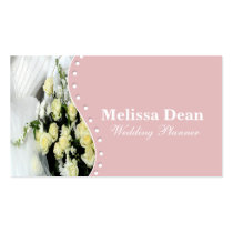 Elegant Wedding Planner Business Card business cards