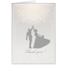 Elegant Wedding Thank You Card