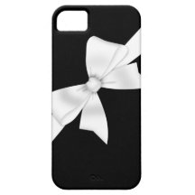 Elegant White Bow iPhone 5 Cover