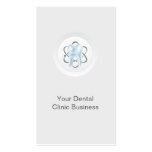 Elegant White General Dentist Business Card