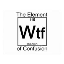 Element WTF Post Cards