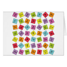 Elementary Periodic Greeting Card