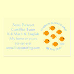 Elementary School Tutor Business Card business cards