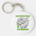Elephant Best Friends Key Chain