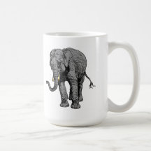 Elephant Coffee Mug