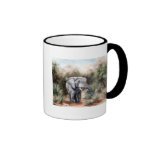 Elephant Coming Through Mug