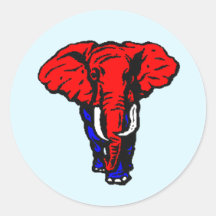 ELEPHANT GOP STICKER