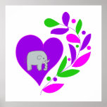 Elephant Heart Poster