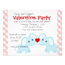 Elephant Love Custom Announcement