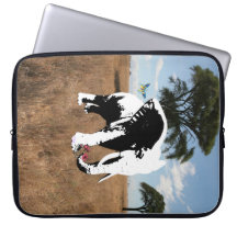 elephant on the safari laptop computer sleeves