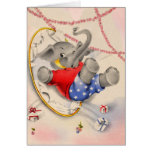 Elephant Oops Greeting Card